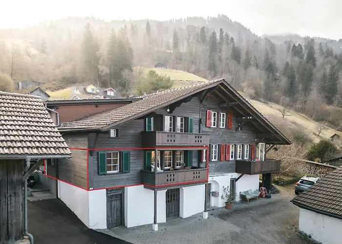 Skandi Lodge Mit Seesicht Nahe Interlaken