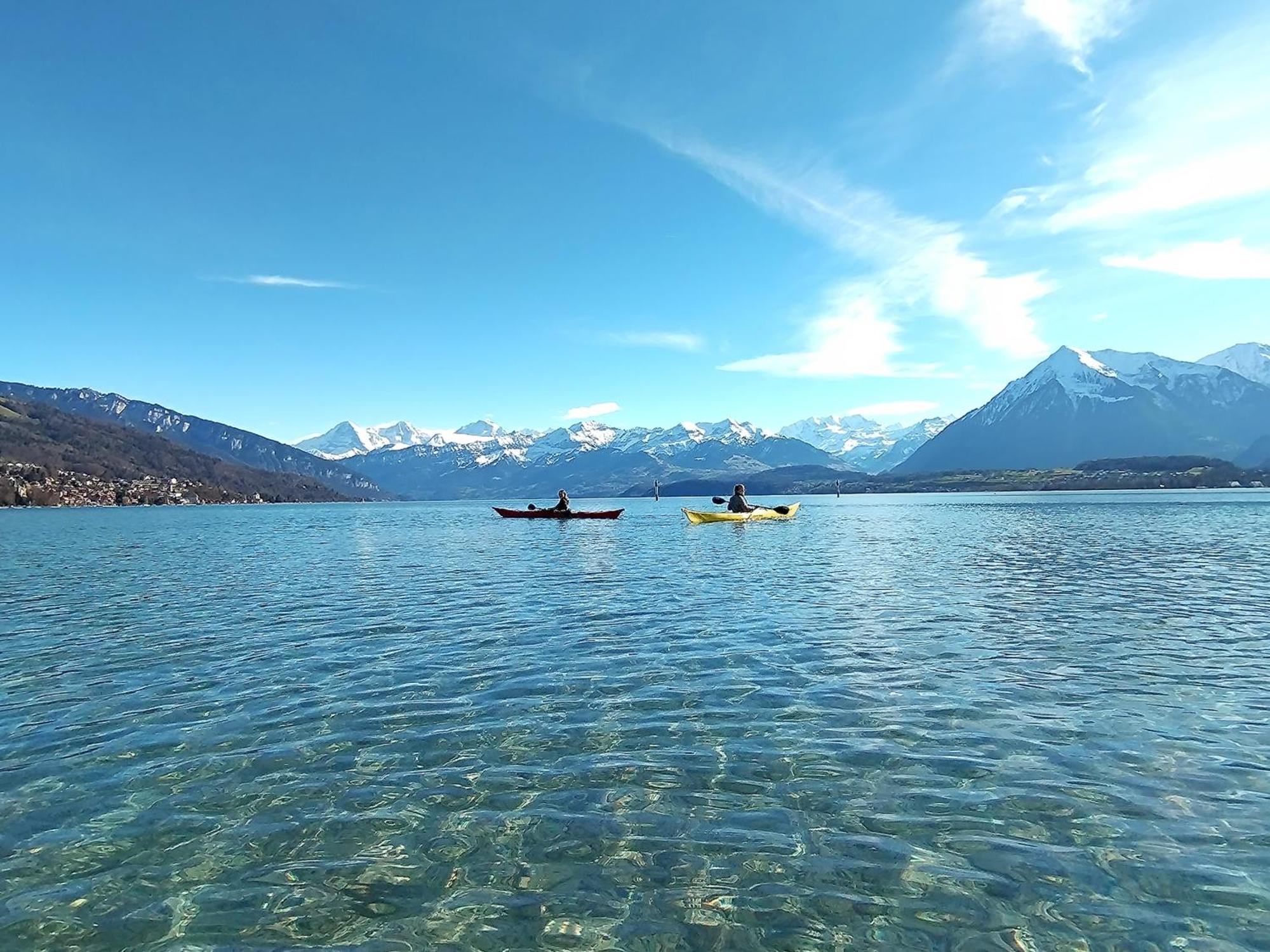 Skandi Mit Seesicht Nahe Interlaken Appartement Leissigen